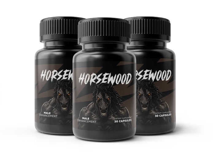 HorseWood male vitality capsules, three-bottle pack